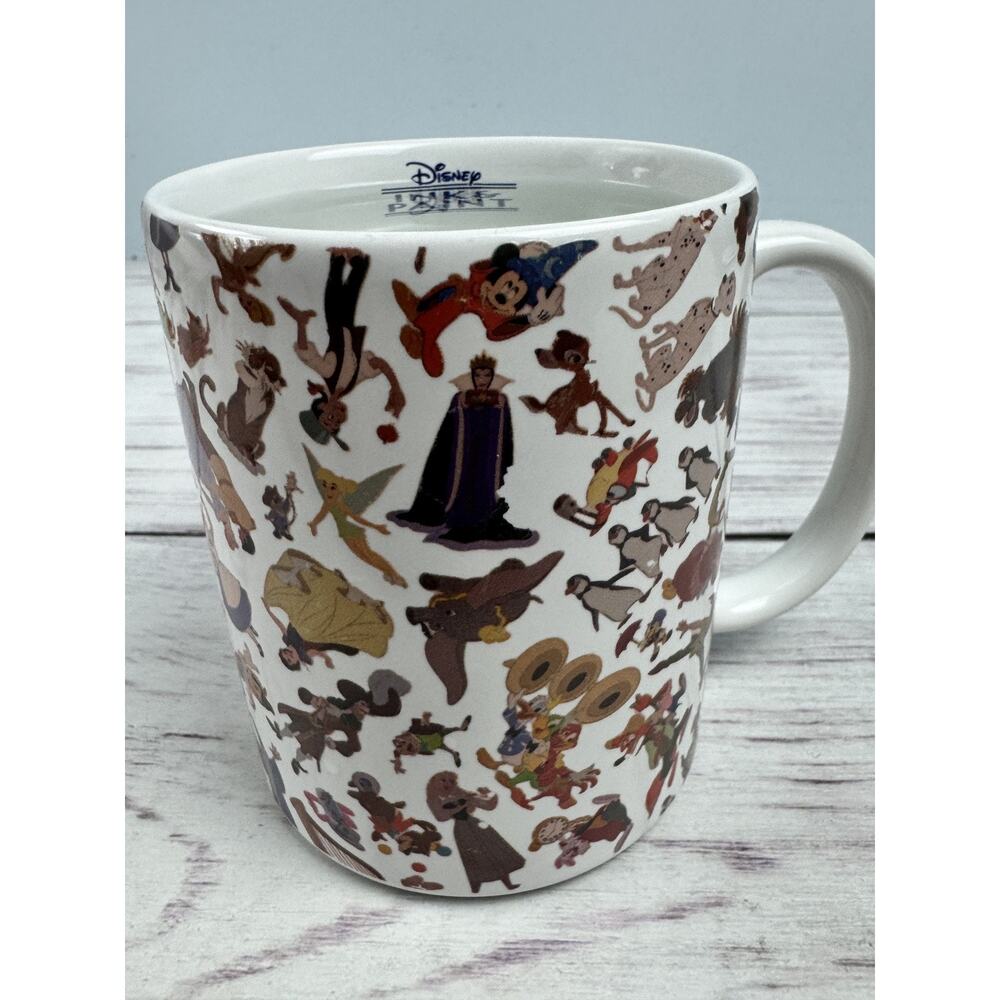 Disney‎ Ink & Paint Color Changing Ceramic Coffee Mug Cup Character Silhouettes - Picture 13 of 16